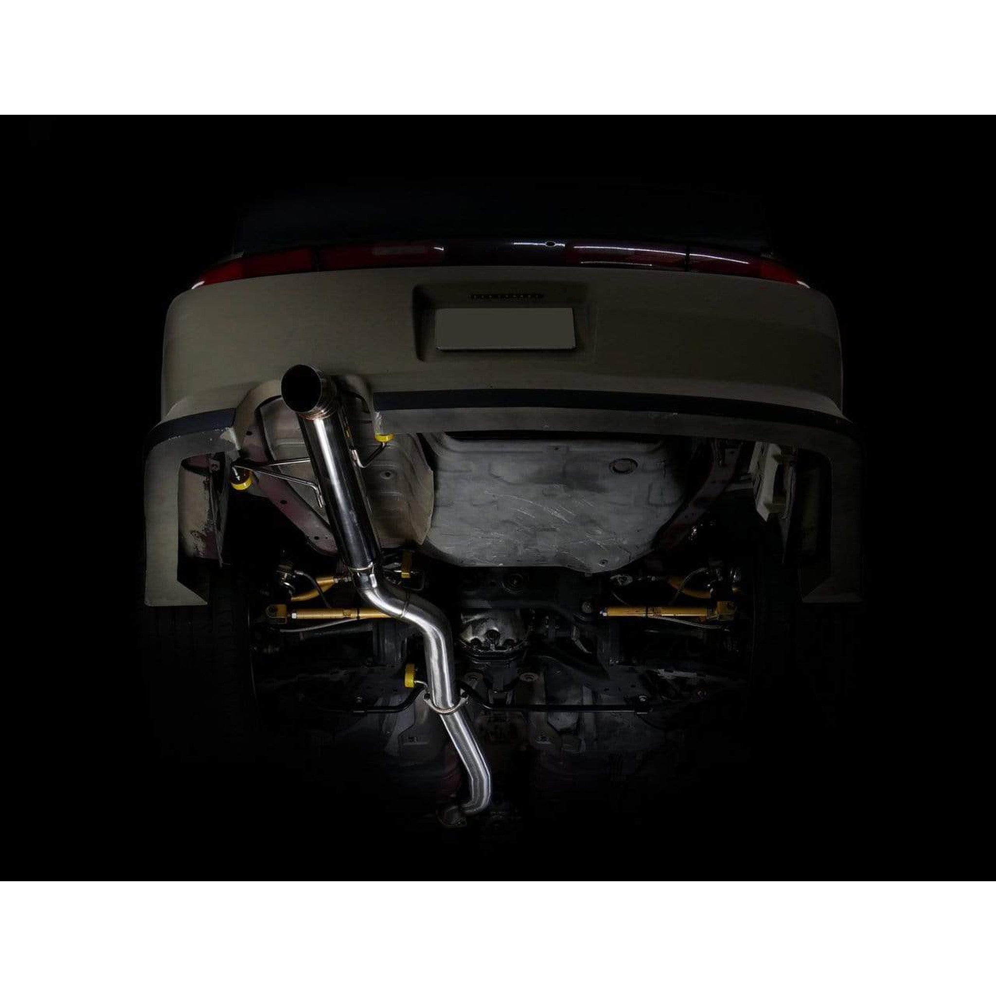 ISR Series II EP Single Tip Blast Pipe Exhaust Non Resonated Nissan 240sx 1995-1998