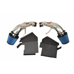 Injen Polished Dual Short Ram Intake w/ MR Techn + Heat Shields Infiniti Q50 V6-3.7L 2014-2015