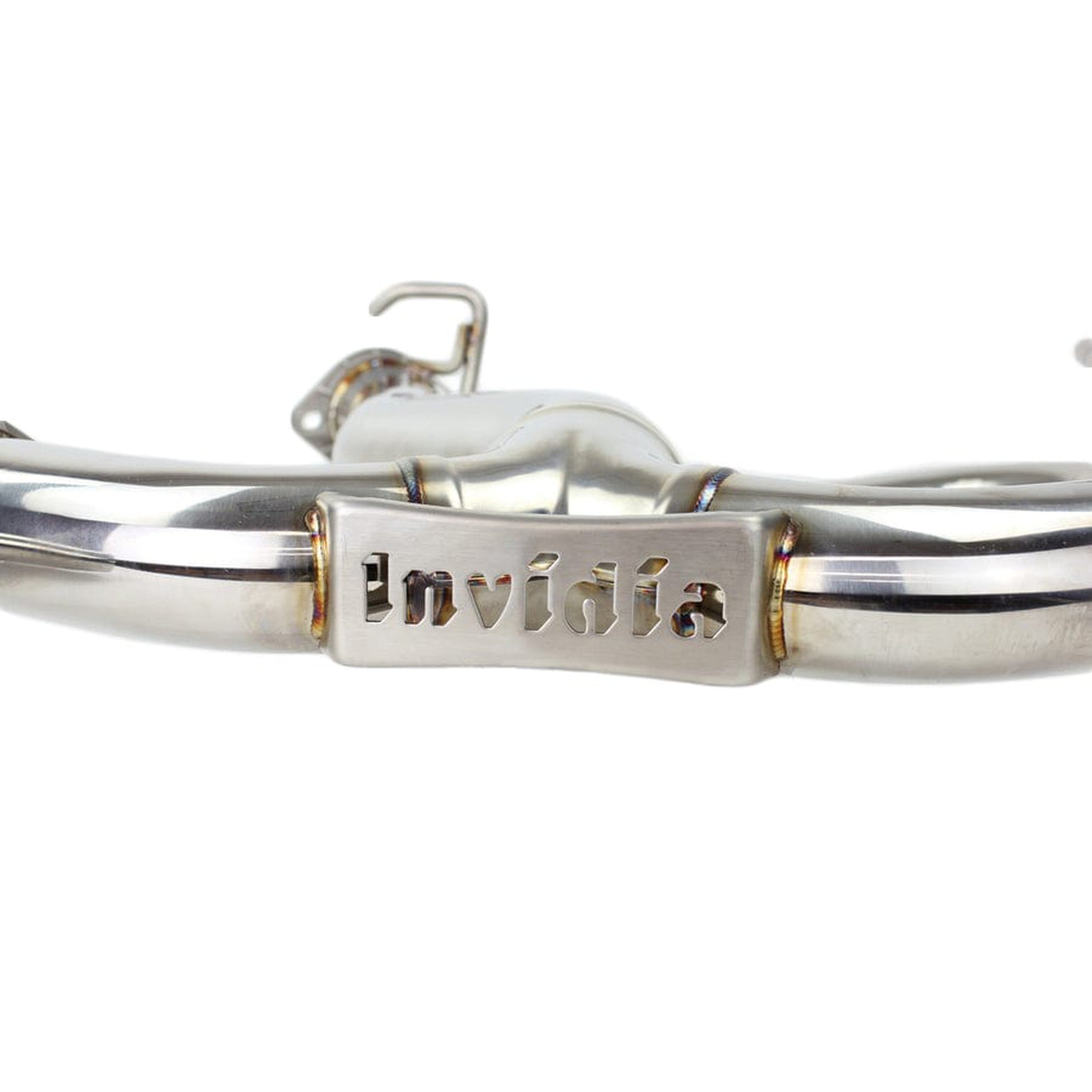 Invidia 15-21 Subaru WRX / STI N1 Twin Outlet Single Layer Tip SS Cat Back Exhaust | HS15STIGTP