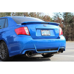 Invidia Dual N1 Stainless Steel Tips Cat Back Exhaust Subaru WRX / STI Sedan 2011-2014 | HS11STIGTP