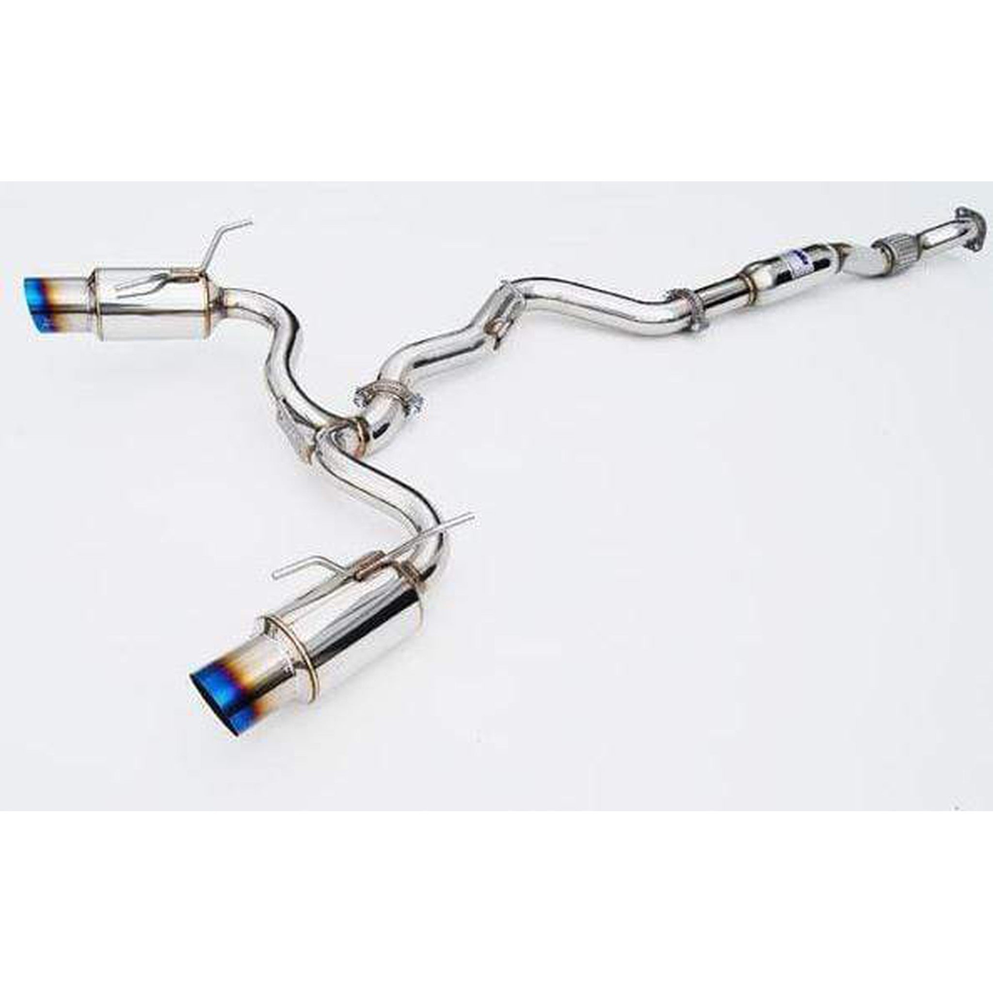 Invidia Dual N1 Titanium Tip Cat Back Exhaust STI 2008-2014 / WRX 2011-2014 Hatchback | HS08STIGTT
