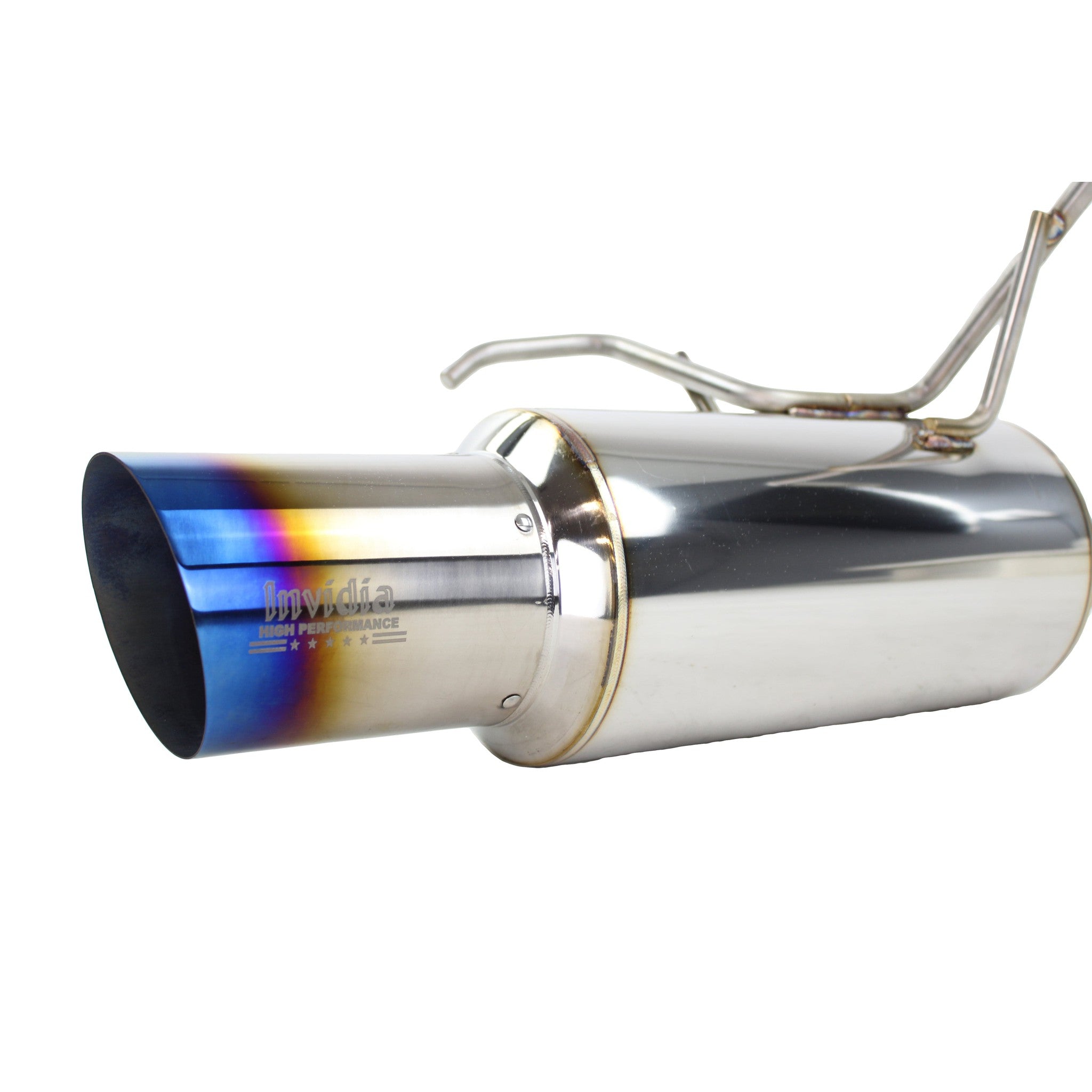 Invidia Dual N1 Titanium Tips Cat Back Exhaust Subaru WRX / STI 2015-2021 / Forester XT 2014-2017 | HS15STIGTT