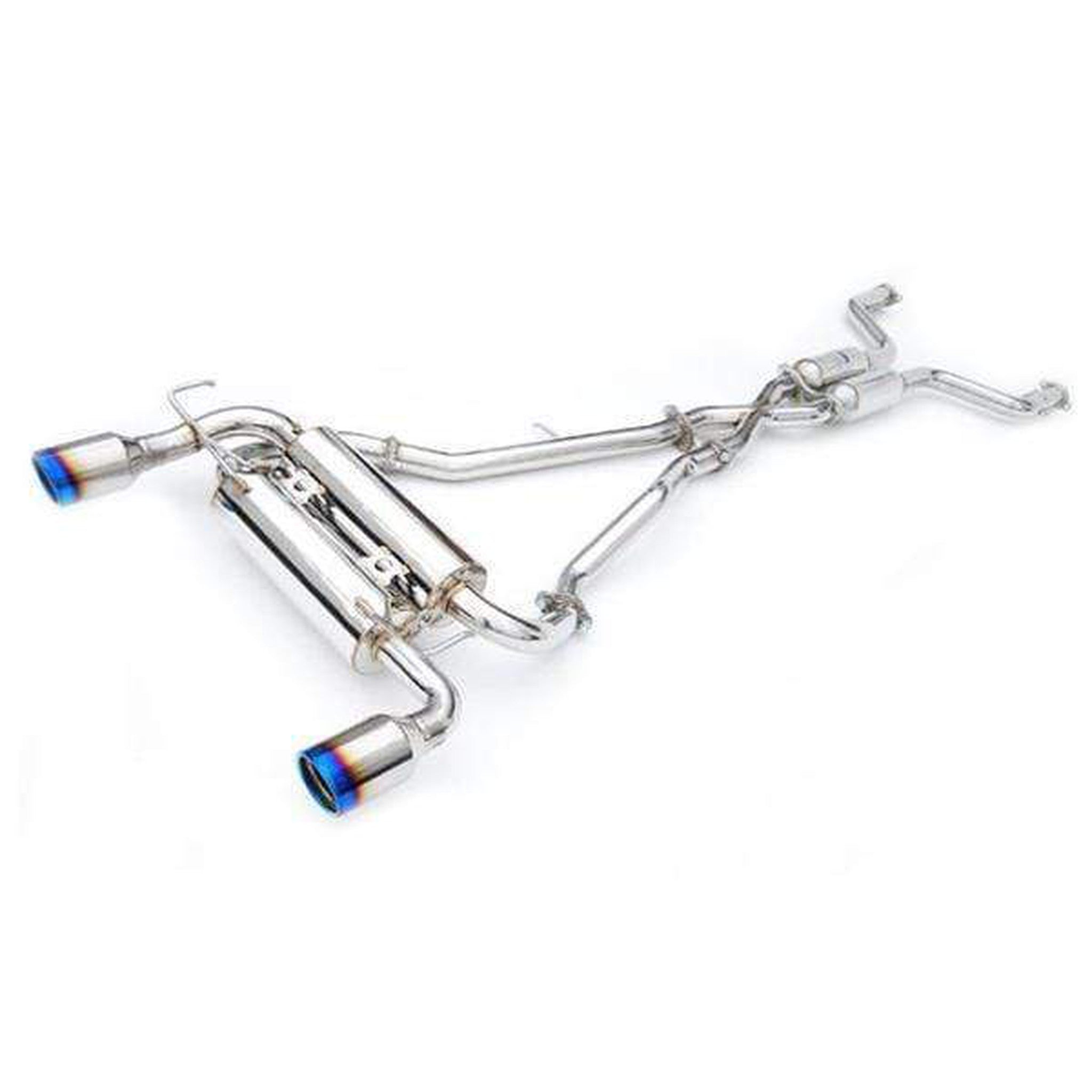 Invidia Gemini Rolled Titanium Tips Cat Back Infiniti G35 Coupe 2003-2006 | HS03IG3GID