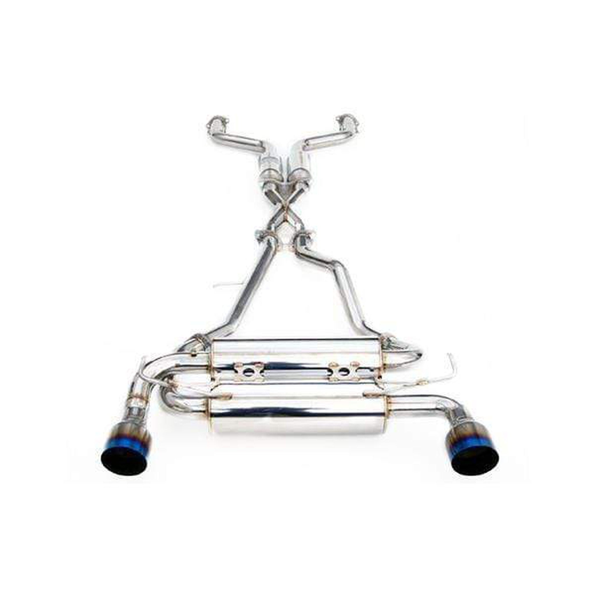 Invidia Gemini Single Layer Titanium Tips Cat Back Nissan 350z 2002-2008 | HS02N3ZGIT