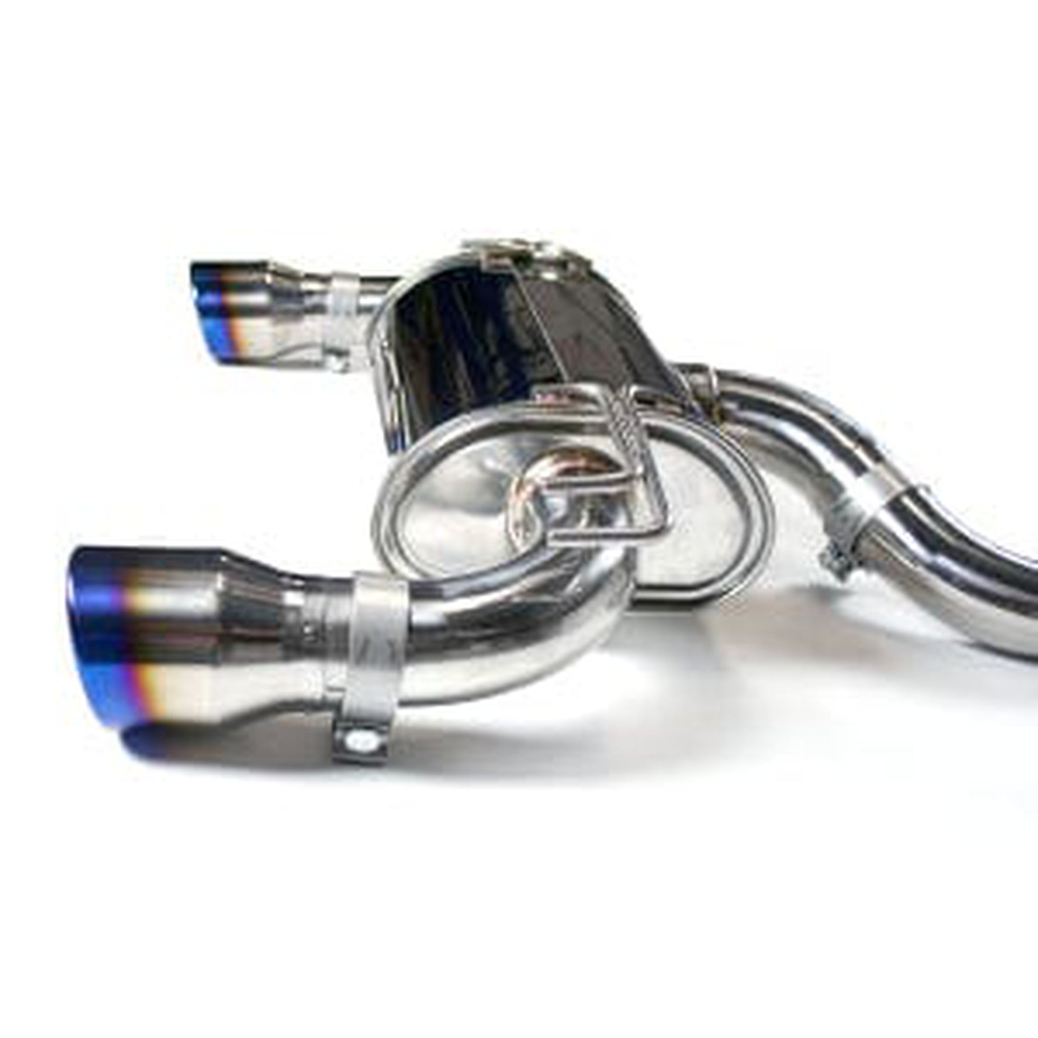 Invidia Q300 Cat Back Exhaust Titanium Tip Mitsubishi EVO X | HS09MEXG3T