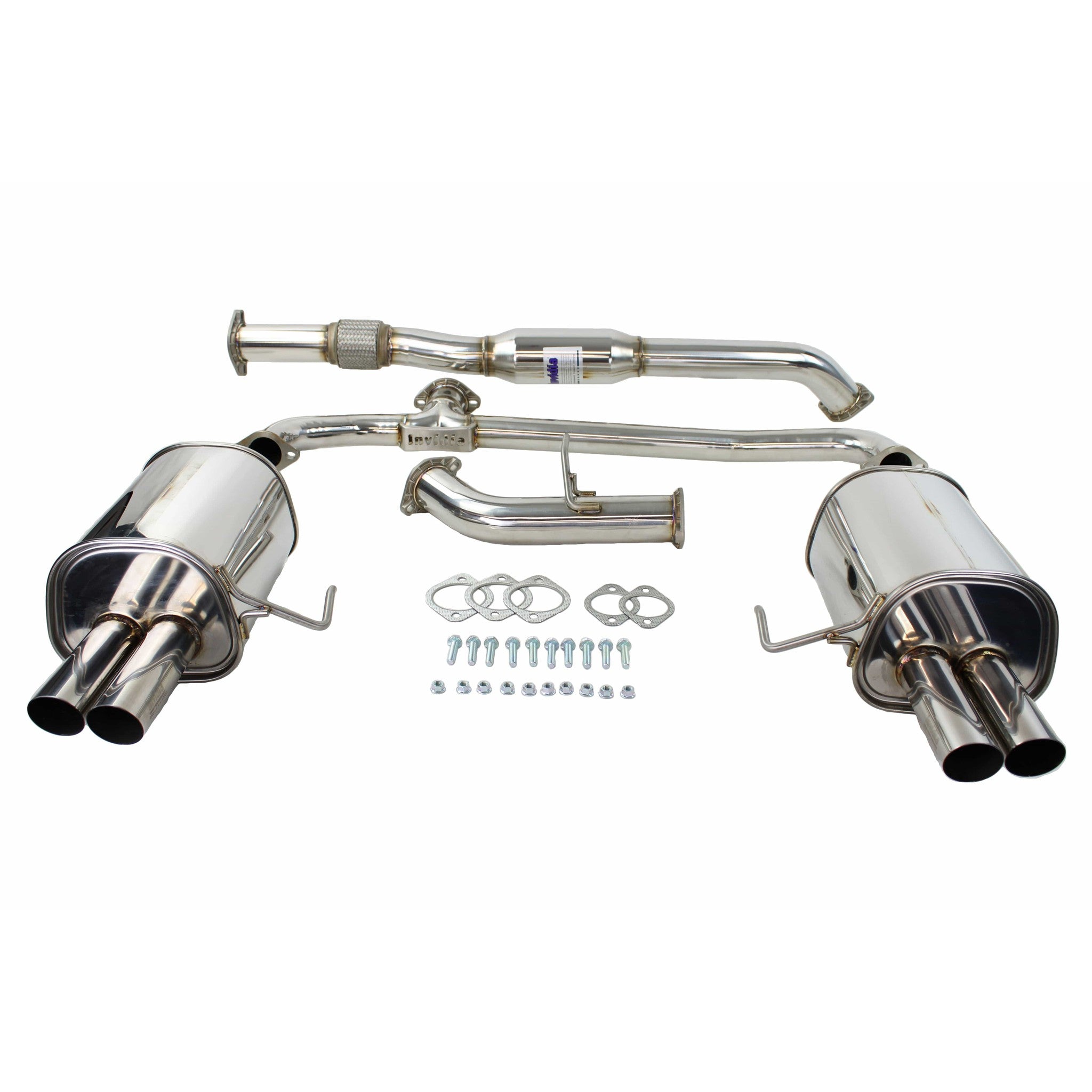 Invidia Q300 Quad Tip Cat Back Exhaust Subaru Legacy GT 2005-2009 | HS05SL1GT3