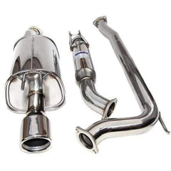 Invidia Q300 Rolled Stainless Steel Tip Cat Back Exhaust Honda Civic Si Coupe 2012-2015 | HS12HC2G3S