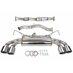Invidia Q300 Stainless Steel Tip Cat Back Exhaust STI 2008-2014 / WRX 2011-2014 Hatchback | HS08STIG3S
