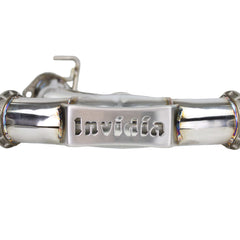Invidia R400 Gemini Cat Back Exhaust w/Titanium Tips Subaru STI 2008-2014 / WRX 2011-2014 Hatchback | HS08ST5GM4ST