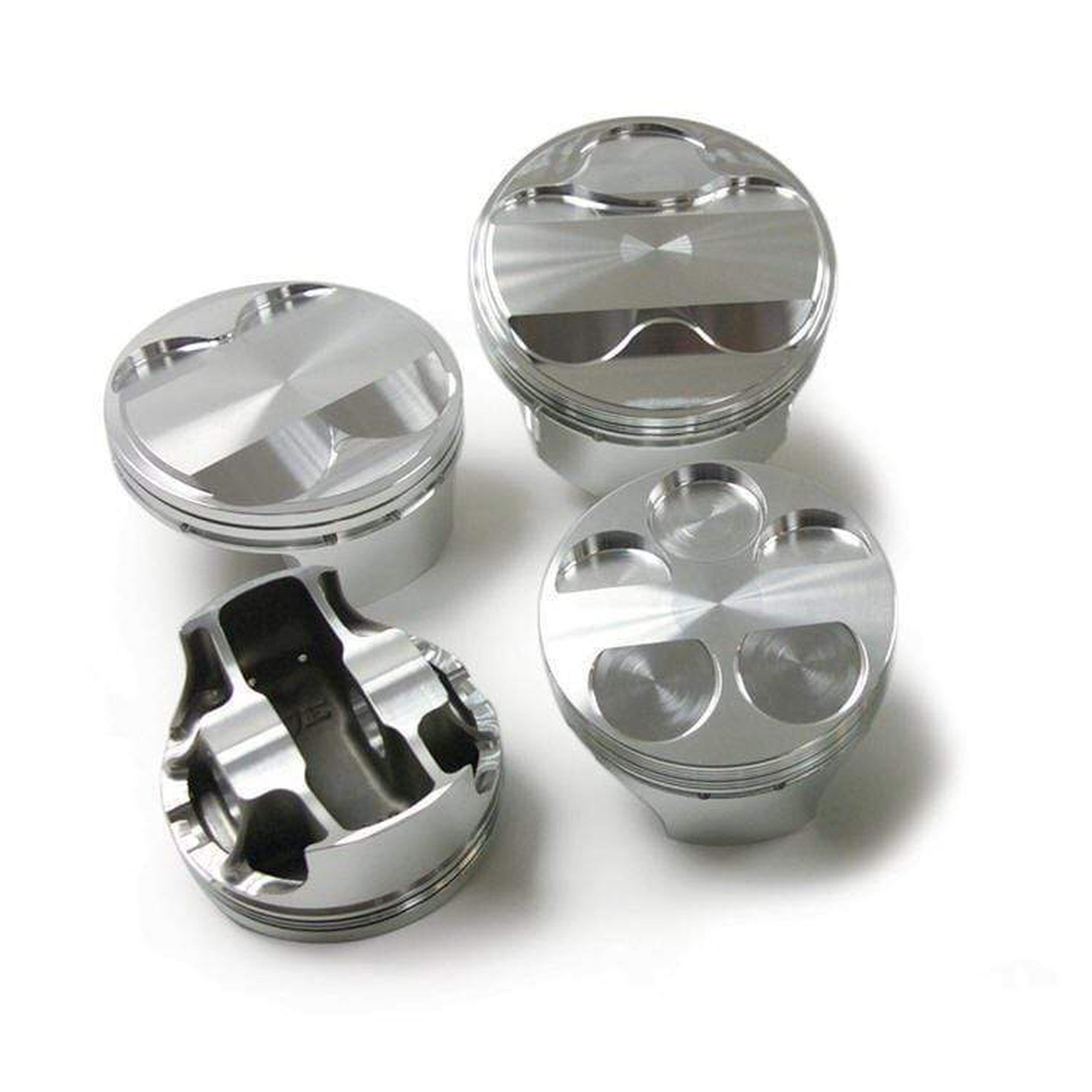 JE Pistons and Rings 92.5 Bore 9.5:1 Comp 75mm Stroke Subaru WRX EJ205 - ASYMMETRICAL 2002-2005