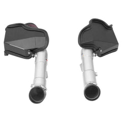 K&N Dual Silver Typhoon Cold Air Intakes Infiniti Q50 3.7L V6 2014-2015