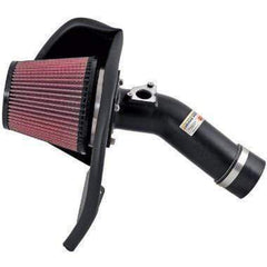 K&N Wrinkle Black Typhoon Short Ram Intake Subaru WRX / STI 2008-2014 | 69-8004TTK