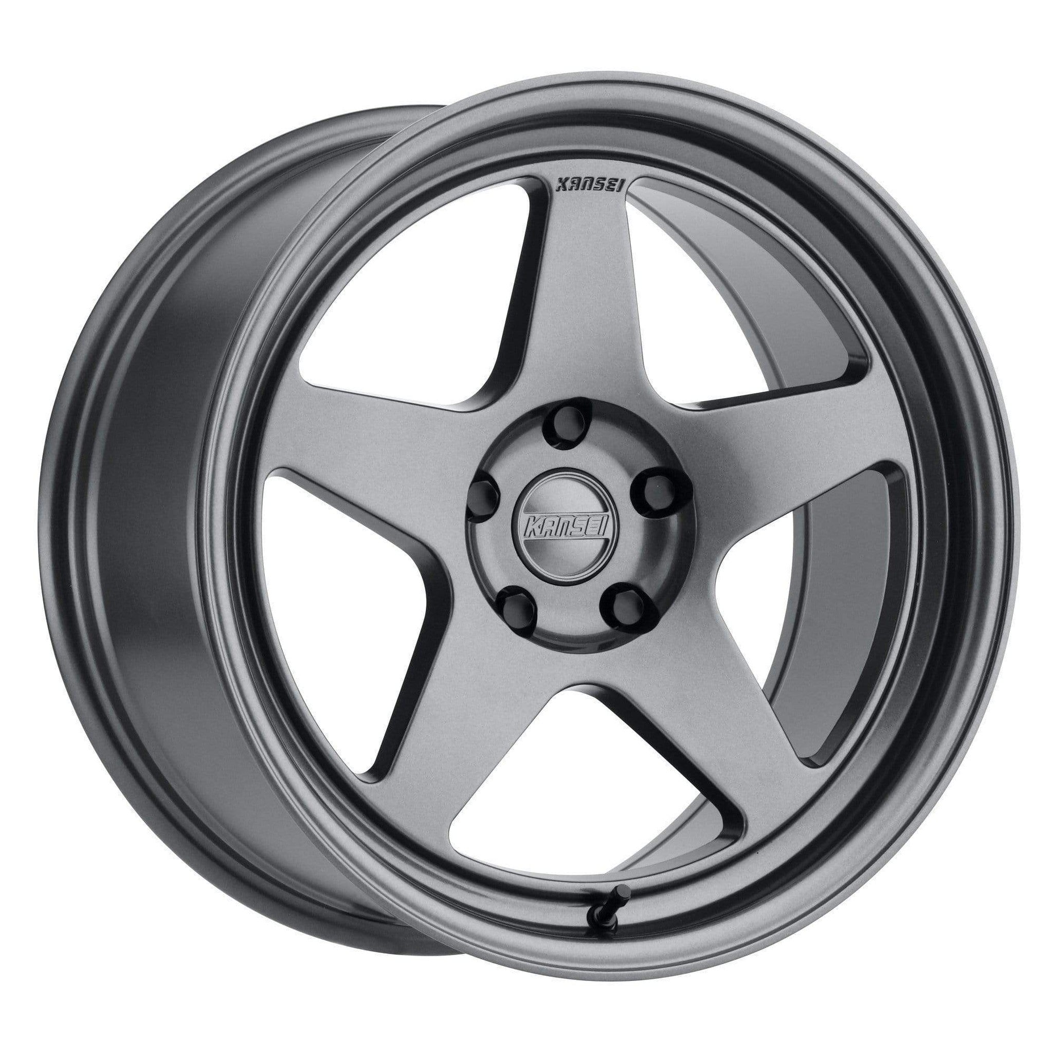 Kansei KNP GUNMETAL GLOSS Wheel 17X9 5X114.3 +35mm 73.1HB