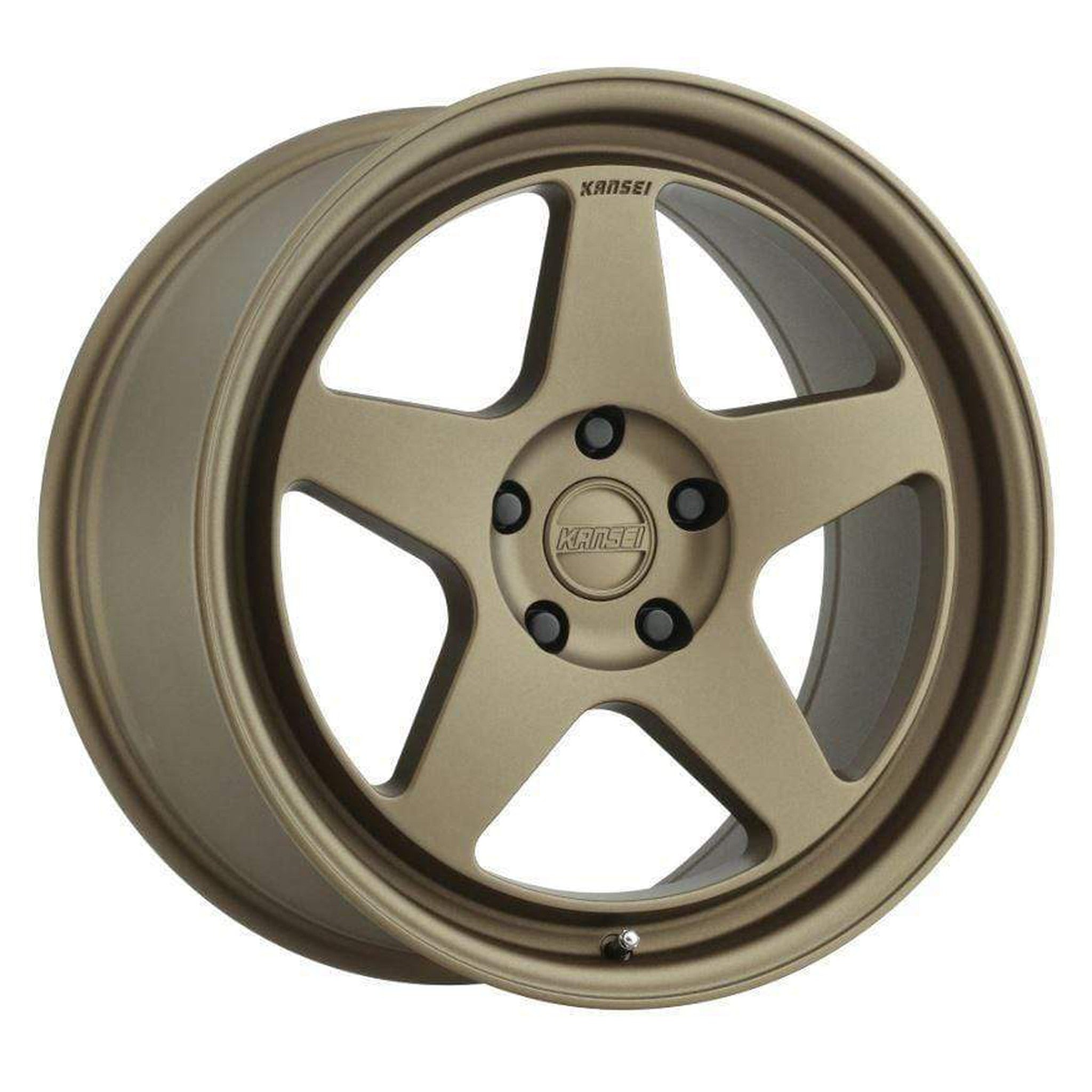 Kansei KNP Textured Bronze Wheel 18x9 5x114.3 35mm 73.1HB