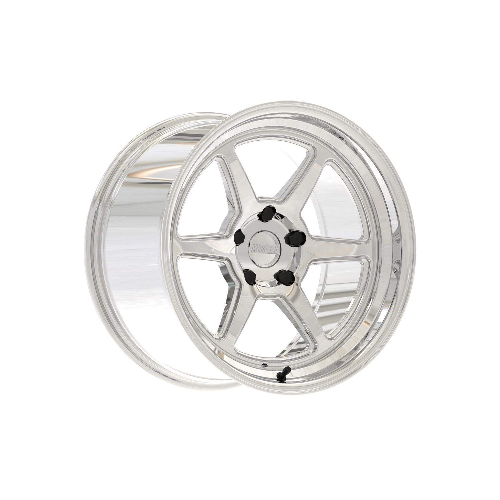 Kansei Roku Chrome Wheel 18x10.5 5x114.3 12mm 73.1HB