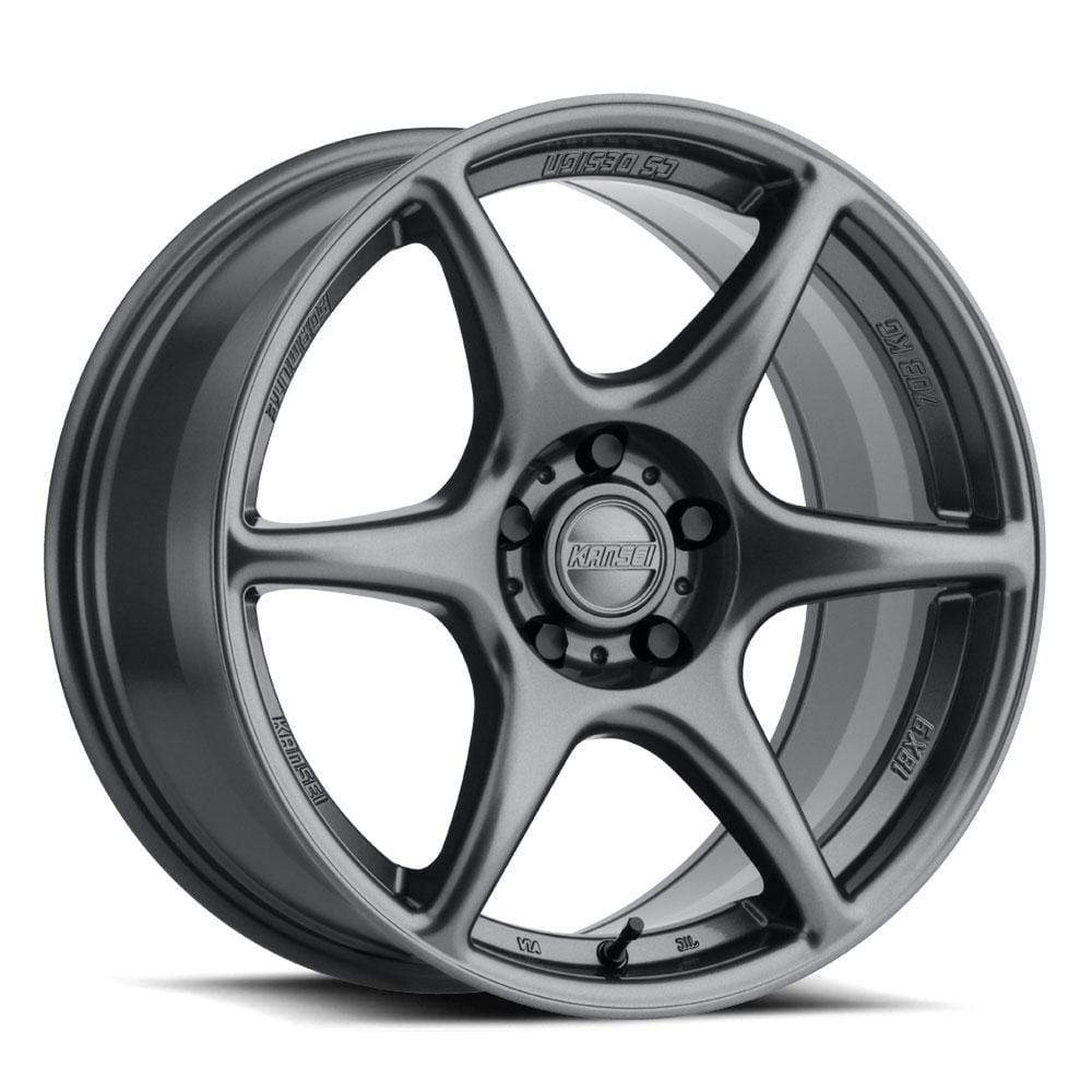 Kansei Tandem Wheel Gunmetal Gloss 18X9 5X120 +12