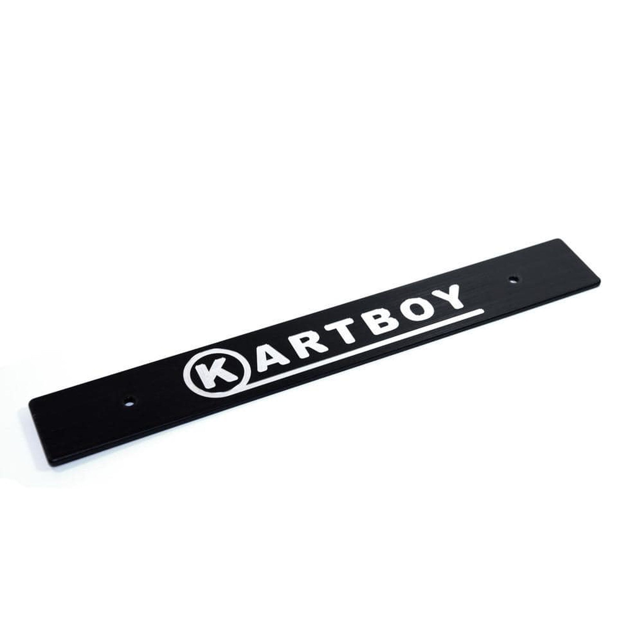 Kartboy Subaru Front License Plate Delete Black | KB-055-PL-BLK