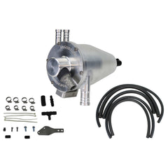 Killer B Air / Oil Separator w/ Plumbing Subaru WRX 2008-2014 / STI 2008-2021 | GR-MV3S-C