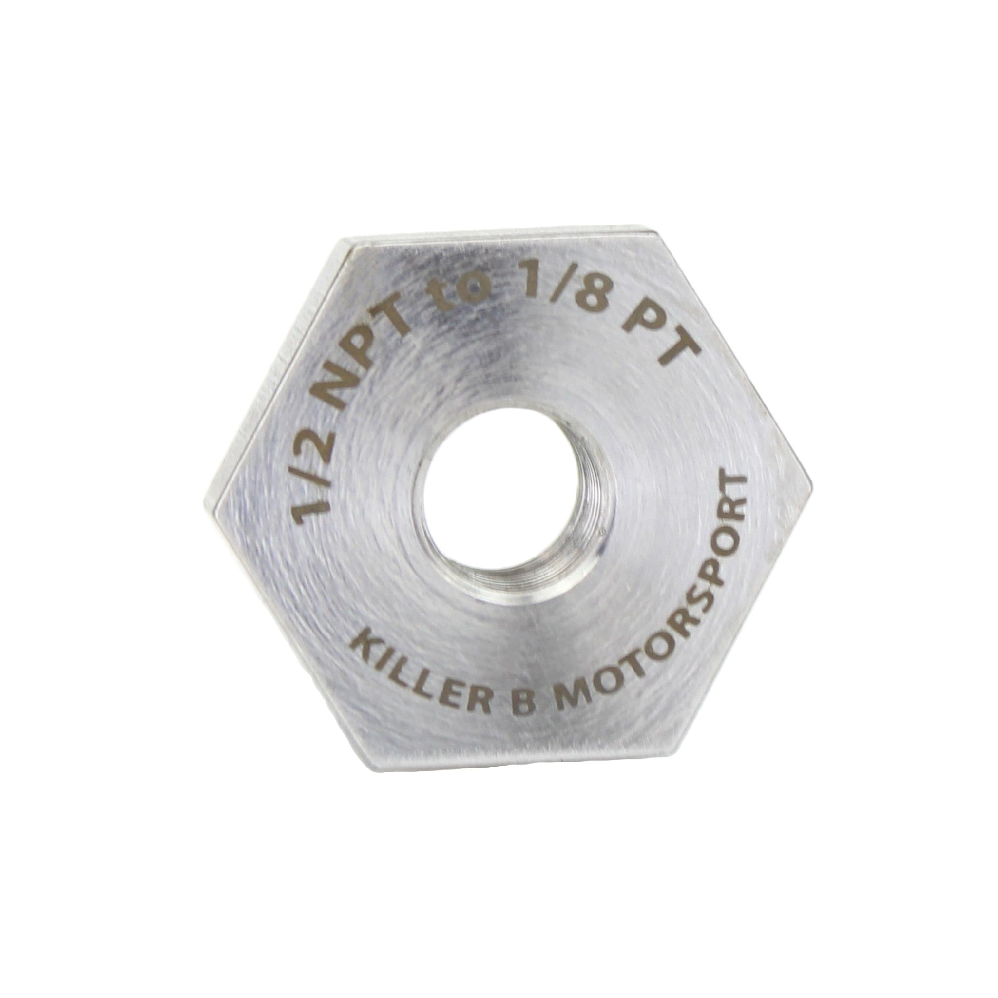 Killer B Oil Temperature Sensor Adapter 1/2NPT to 1/8PT | NPTPT