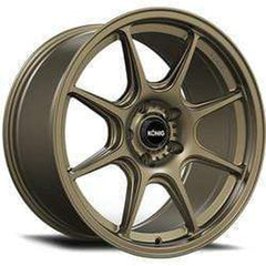 Konig 102BZ Lockout Matte Bronze Wheel 17X8 5X100 +38mm 73.10HB