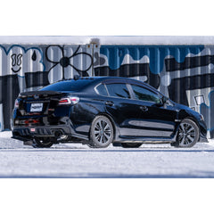 MBRP Armor Pro 3in Cat Back Exhaust Burnt Stainless Tips 2011-2021 Subaru WRX / STI Sedan | S48033BE