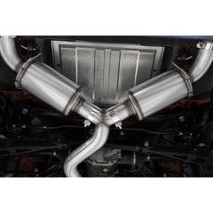 MBRP Armor Pro Street 3in Dual Cat Back w/CF Tips Subaru BRZ / Scion FR-S / Toyota 86 2013-2022 | S48043CF