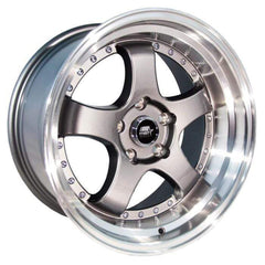 MST MT07 Wheel 17x9 20mm 5x114.3 73.1 Gunmetal w/Machined Lip