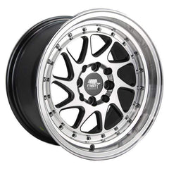 MST MT28 Wheel 15x8 20mm 4x100/4x114.3 73.1 Gunmetal w/Machined Face