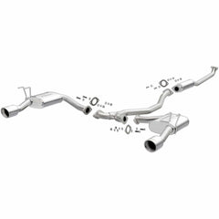 MagnaFlow Cat Back Exhaust 2.25in SS Dual Outlet Honda Civic Sedan 1.5L L4 Turbo 2016-2019 / Civic SI 2017