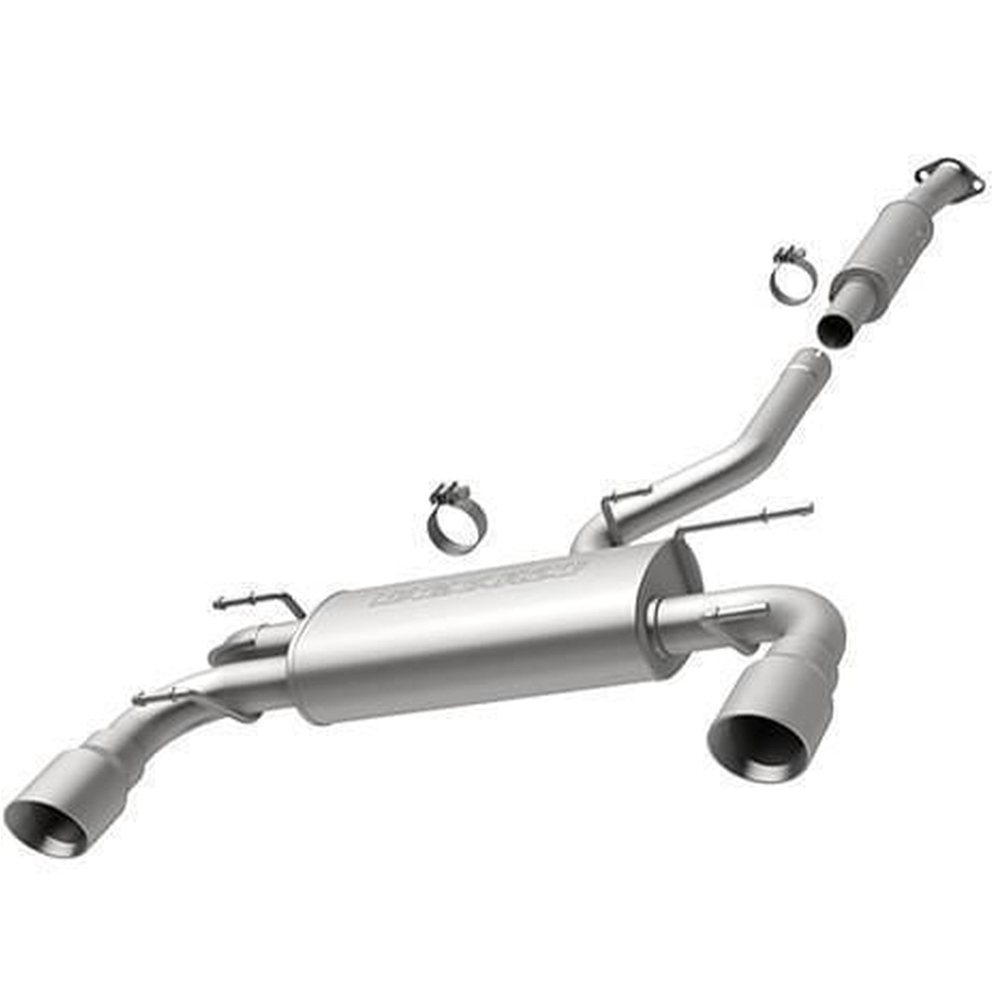 MagnaFlow Dual Split Rear Exit Stainless Cat Back Exhaust Scion FR-S 2013-2016 / Subaru BRZ 2013-2020 / Toyota FT-86 2017-2020