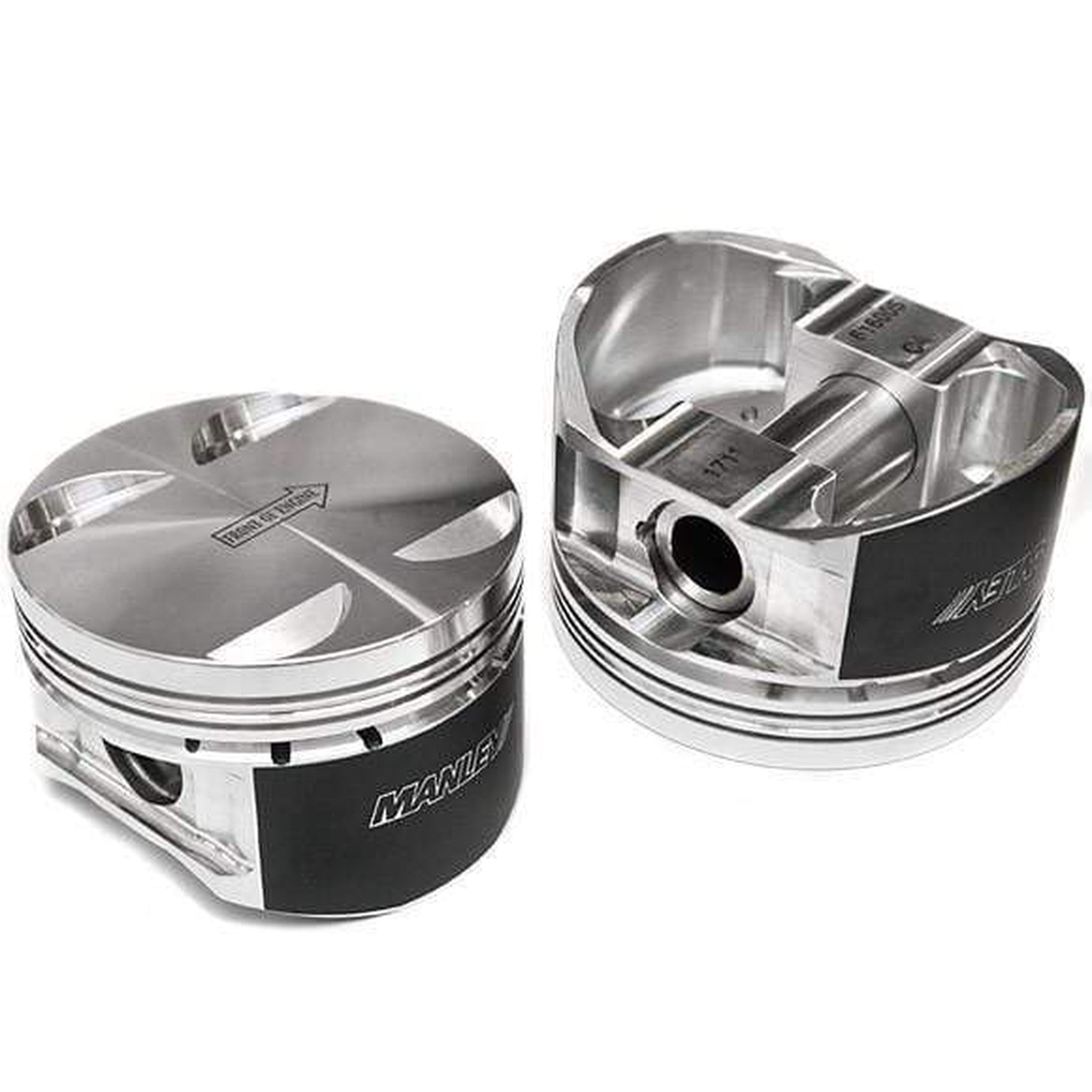Manley 86.5mm +.5mm Bore 10:1 Dish Pistons + Rings Subaru WRX 2015-2021