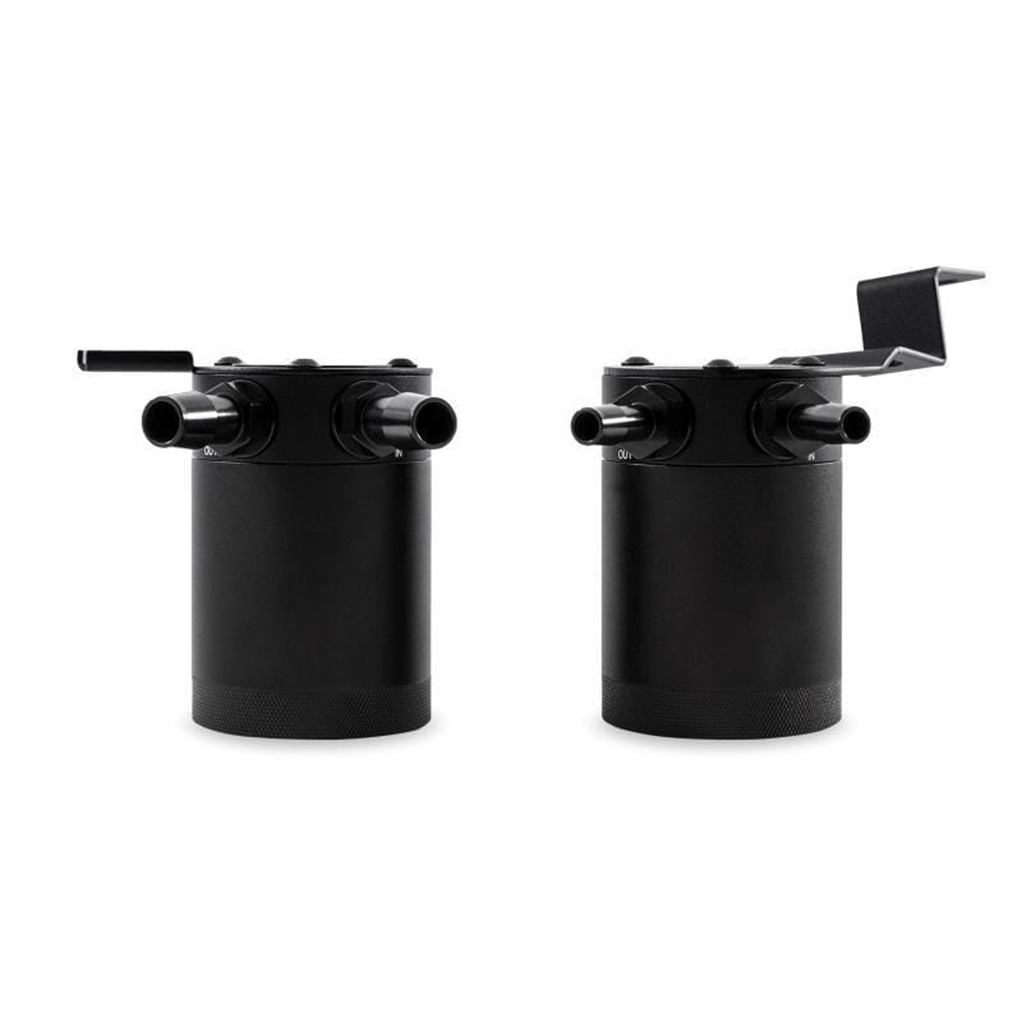 Mishimoto Baffled Oil Catch Can Kit Black Subaru WRX 2015-2021