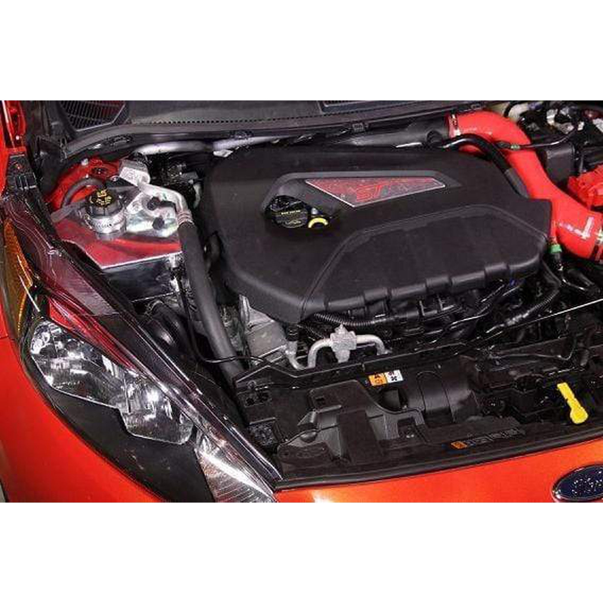 Mishimoto Black Aluminum Coolant Expansion Ford Fiesta ST 2014-2019 | MMRT-FIST-14EBK