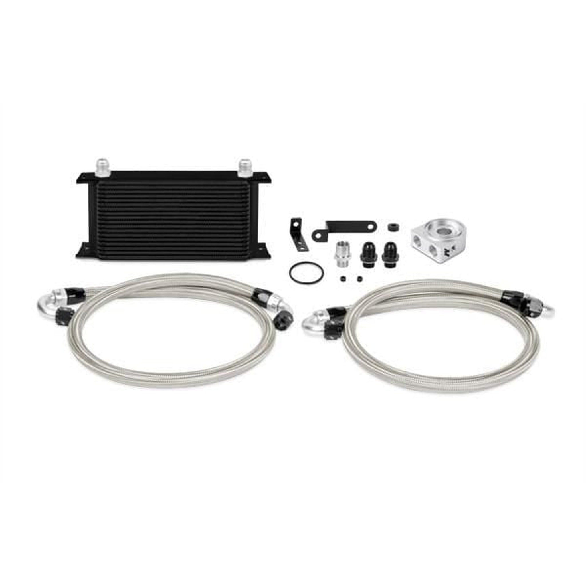Mishimoto Black Oil Cooler Kit Subaru STI 2008-2014 | MMOC-STI-08BK
