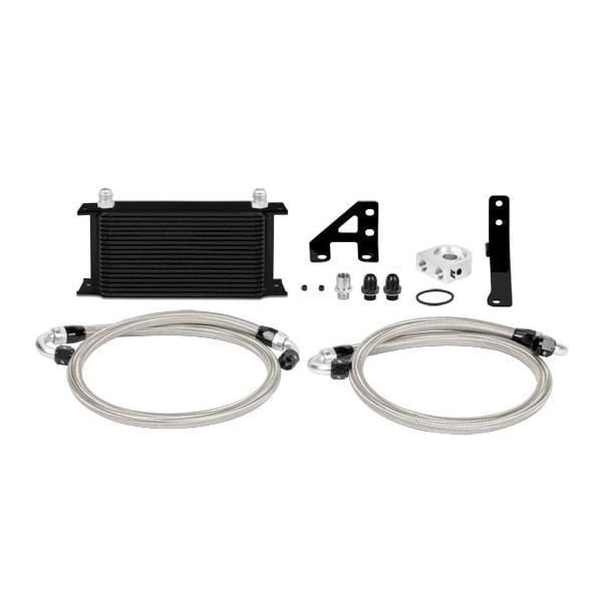 Mishimoto Black Oil Cooler Kit Subaru STI 2015-2021 | MMOC-STI-15BK