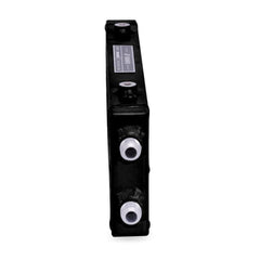 Mishimoto Medium Bar and Plate Dual Pass Oil Cooler Black | MMOC-DP-MBK