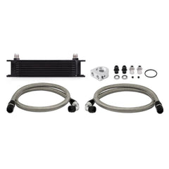 Mishimoto Oil Cooler 10 Row Black | MMOC-UBK