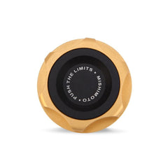 Mishimoto Oil FIller Cap - Gold - Subaru