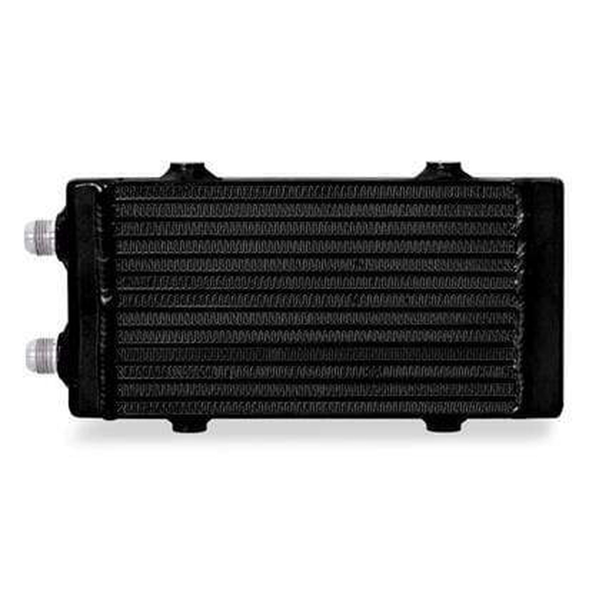 Mishimoto Small Bar and Plate Dual Pass Oil Cooler Black | MMOC-DP-SBK