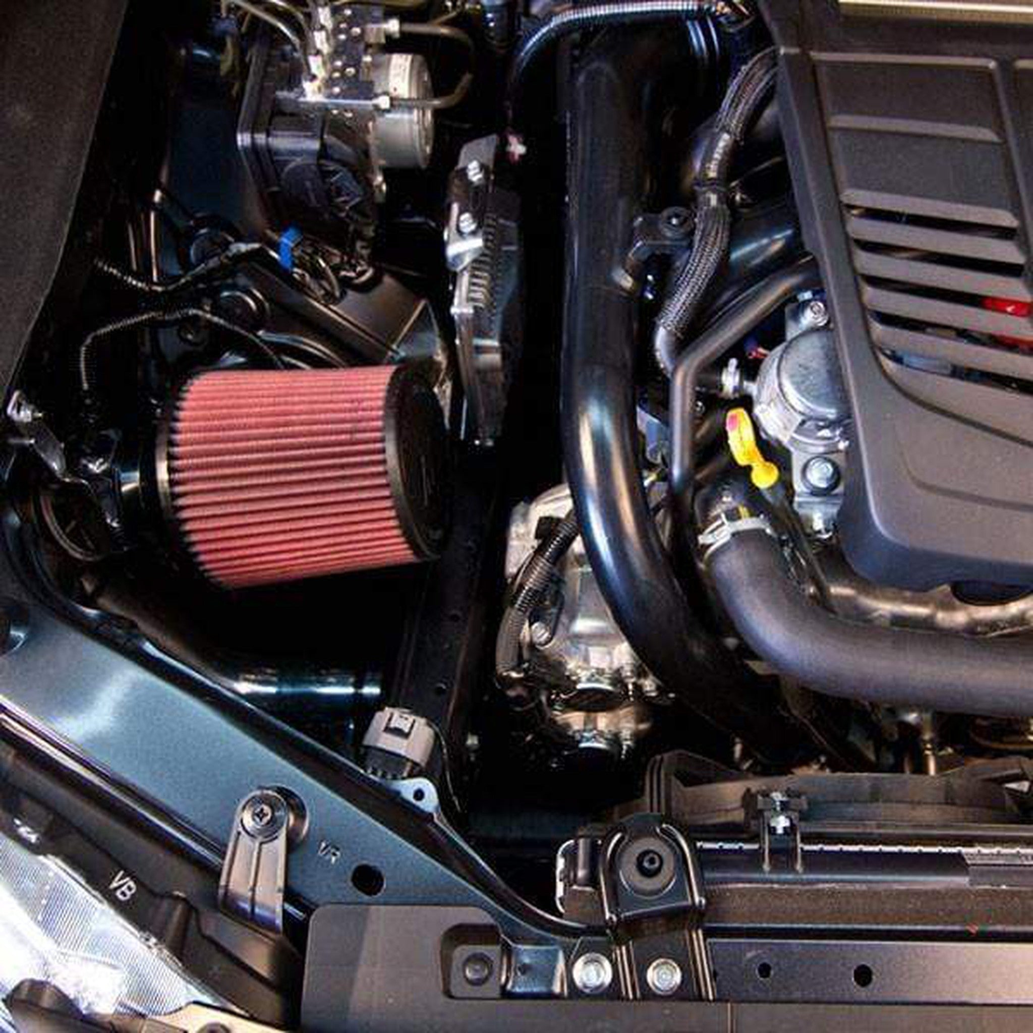 Mishimoto Wrinkle Red Cold Air Intake Kit w/ Box Subaru WRX 2015-2021