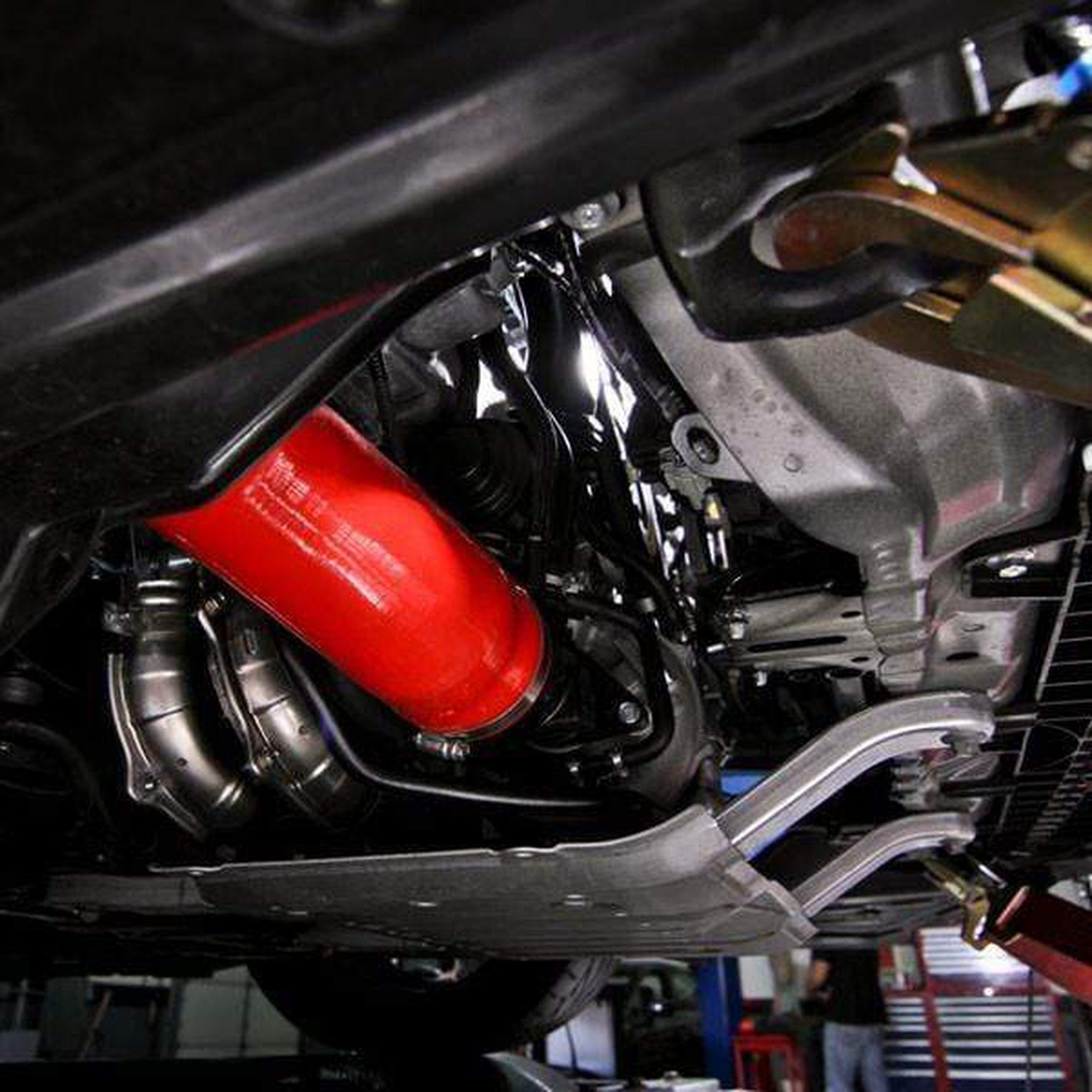 Mishimoto Wrinkle Red Cold Air Intake Kit w/ Box Subaru WRX 2015-2021