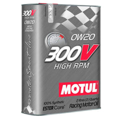 Motul 2L Synthetic-ester Racing Oil 300V HIGH RPM 0W20