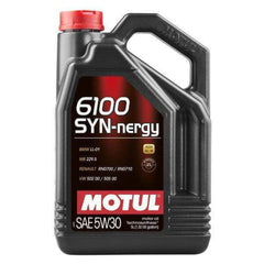 Motul 5L Technosynthese Engine Oil 6100 SYN-NERGY 5W30 - VW 502 00 505 00 - MB 229.5 | 107972