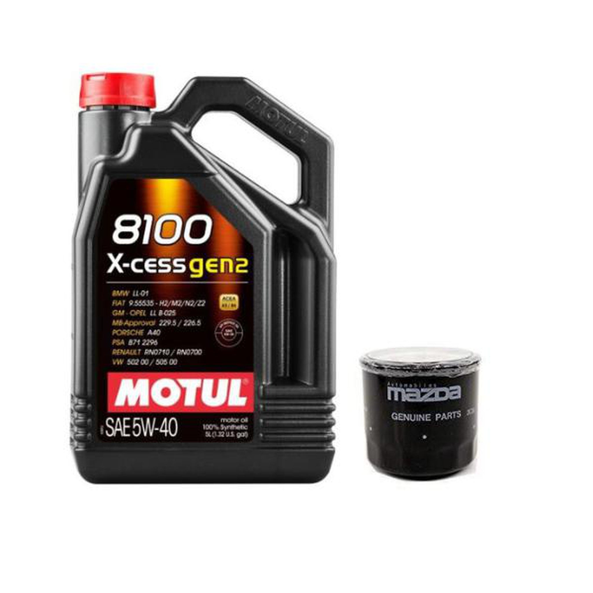 Motul 8100 5w40 X-CESS Gen 2 + Mazda Filter Oil Change Kit Subaru WRX –  Import Image Racing