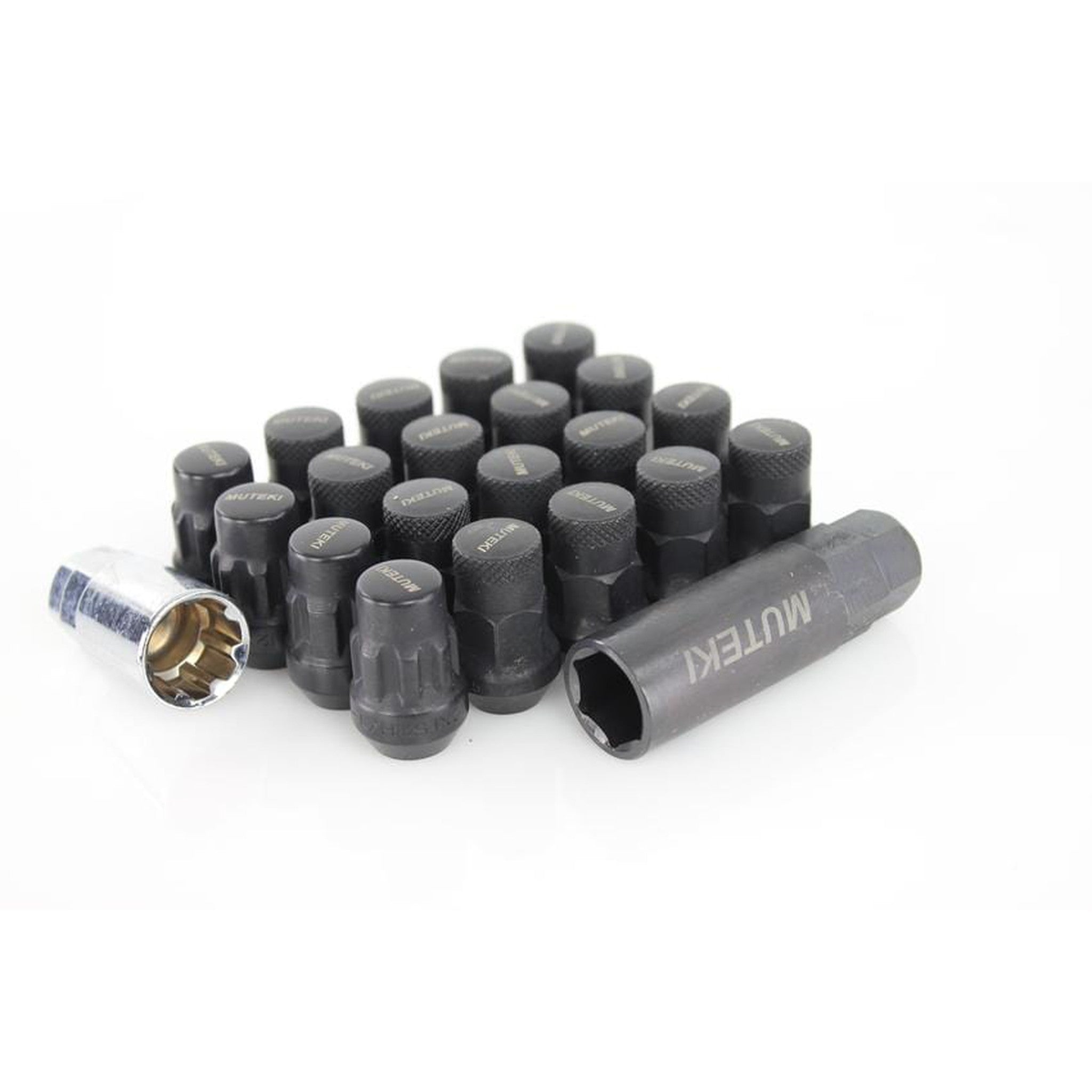 Muteki SR35 Closed-Ended Lug Nuts 12x1.50mm | Black