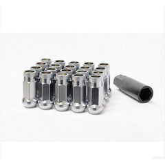 Muteki SR48 Open-Ended Lug Nuts 12x1.25mm Silver