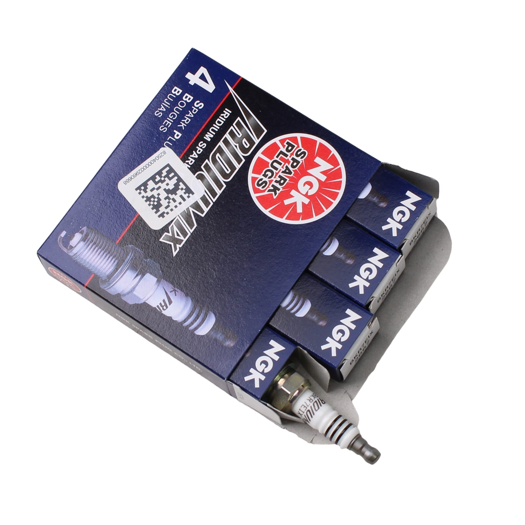 NGK (BKR7EIX) 1 Step Colder Iridium Spark Plugs Subaru WRX 2002-2005 (Qty 4) | 2667