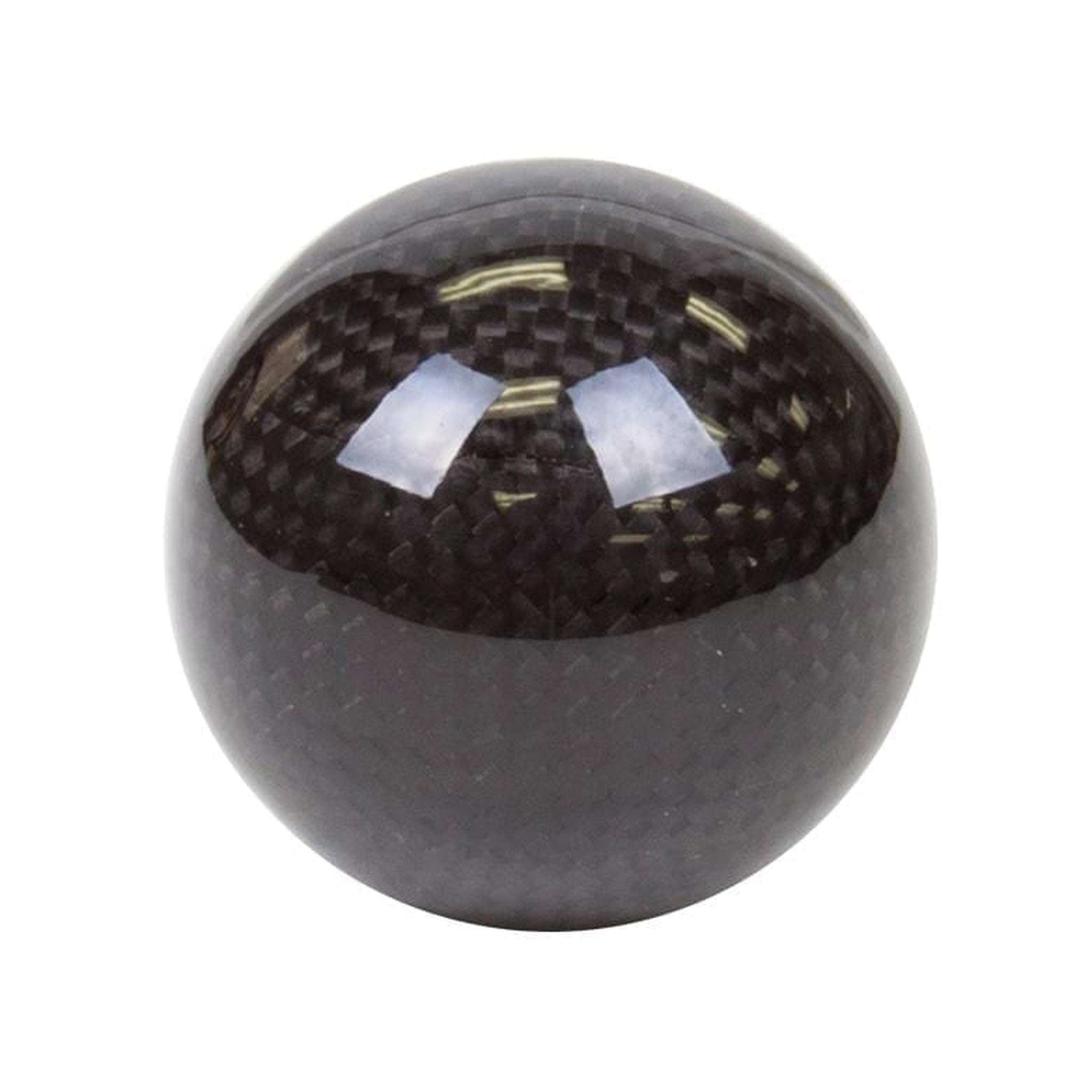 NRG Black Carbon Ball Type Style Heavy Shift Knob - No Logo | SK-300BC-4-W