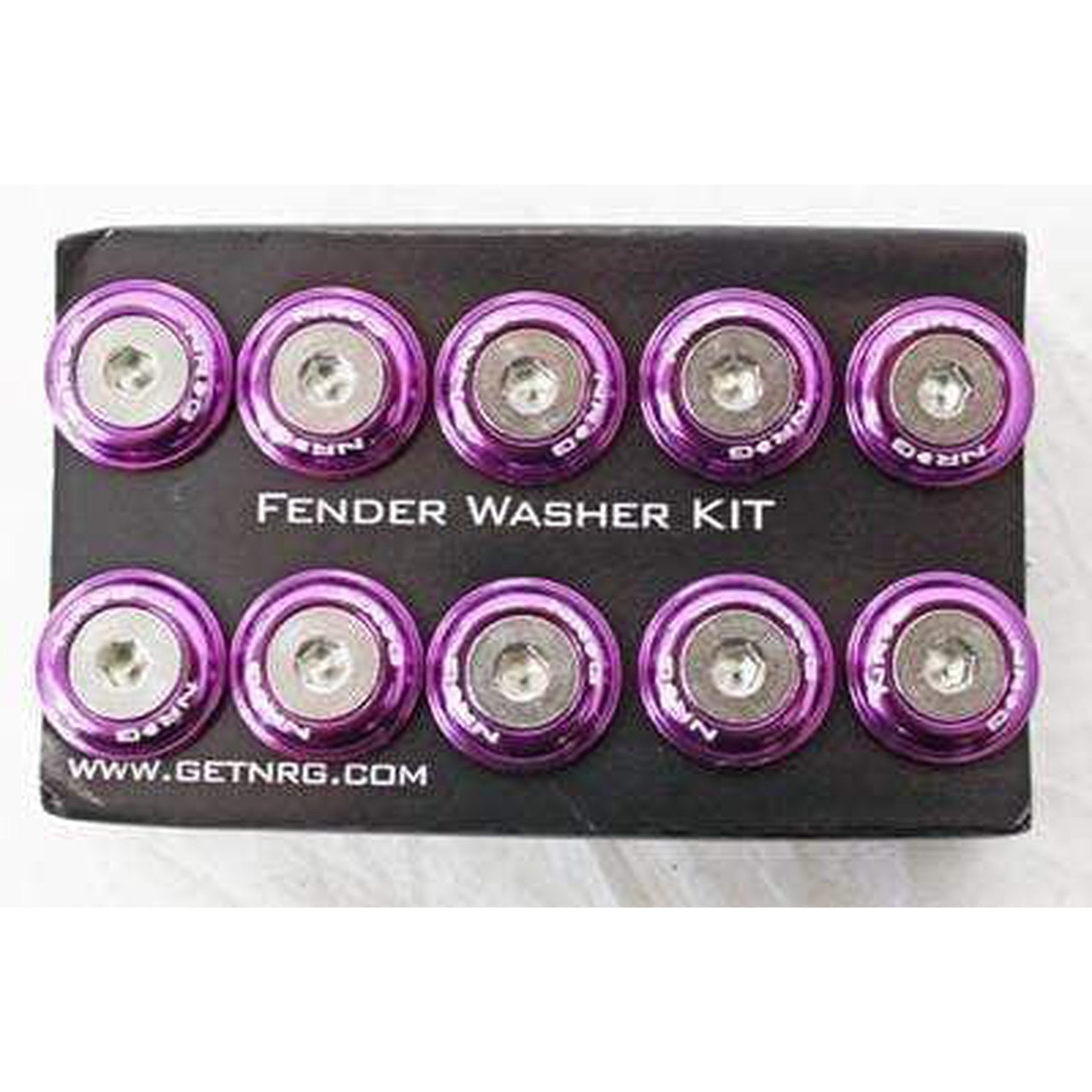 NRG Fender Washer Kit FW-100 Purple | FW-100PP