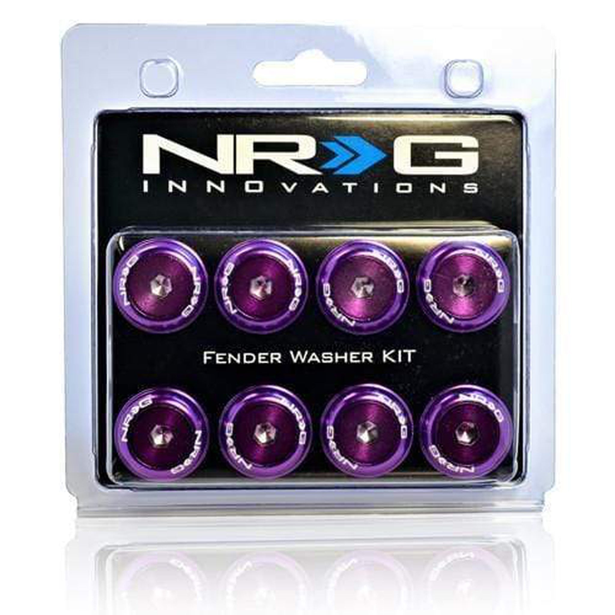 NRG Fender Washer Kit FW-800 Purple 8mm | FW-800PP